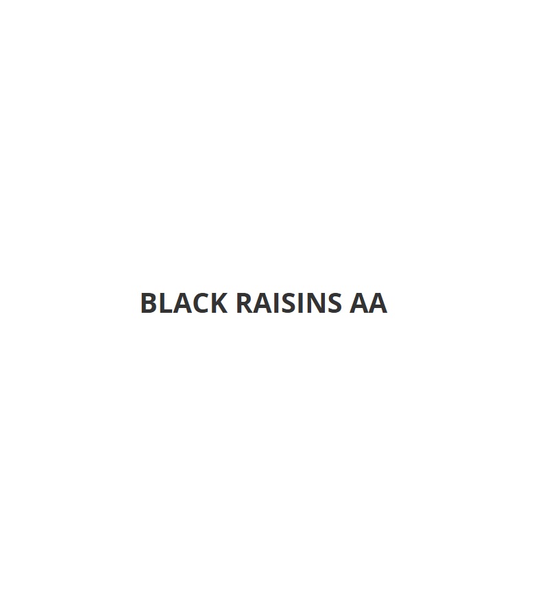 Black Raisins AA
